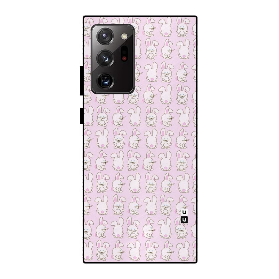 Bunny Cute Metal Back Case for Galaxy Note 20 Ultra