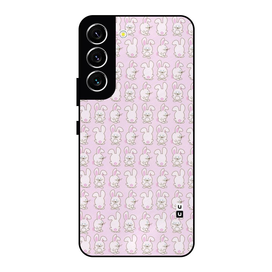 Bunny Cute Metal Back Case for Galaxy S22 5G