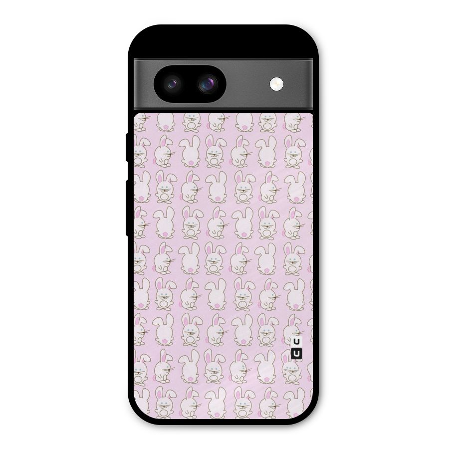 Bunny Cute Metal Back Case for Google Pixel 8a