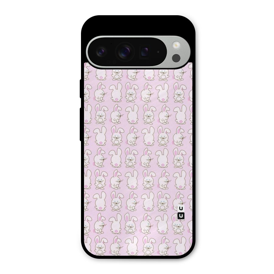Bunny Cute Metal Back Case for Google Pixel 9 Pro XL