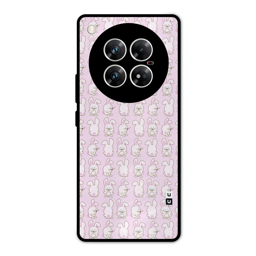 Bunny Cute Metal Back Case for Infinix Zero 40 5G