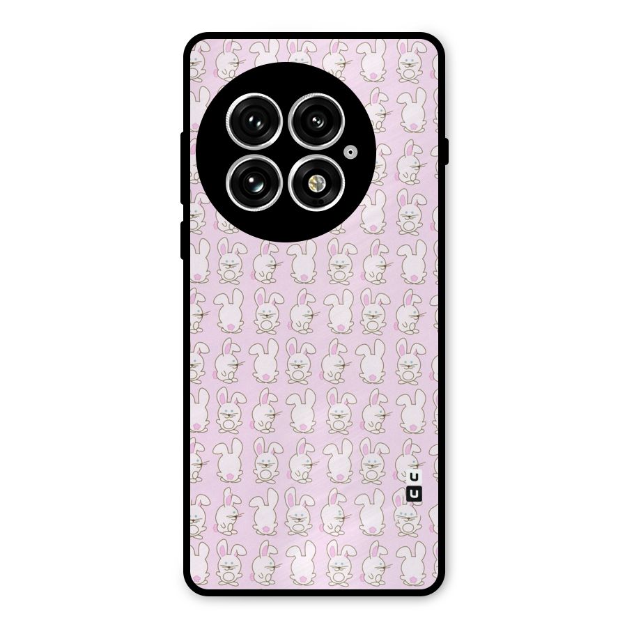 Bunny Cute Metal Back Case for OnePlus 13