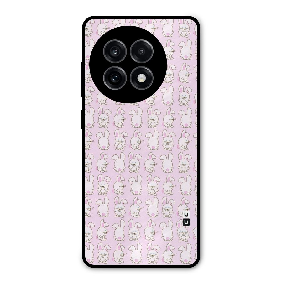 Bunny Cute Metal Back Case for OnePlus 13R