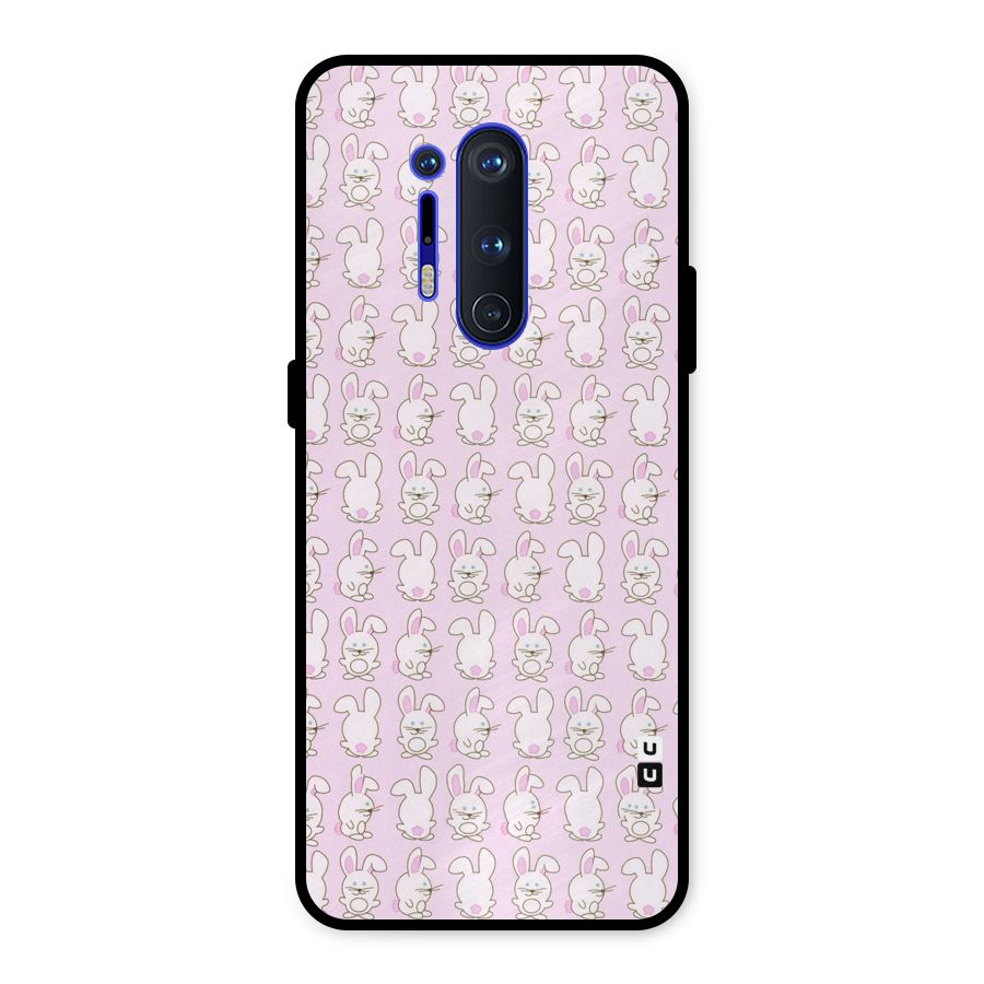 Bunny Cute Metal Back Case for OnePlus 8 Pro