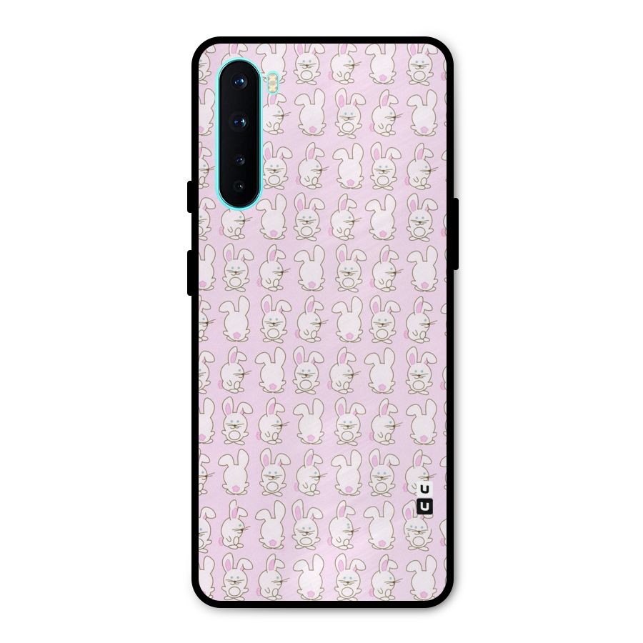 Bunny Cute Metal Back Case for OnePlus Nord