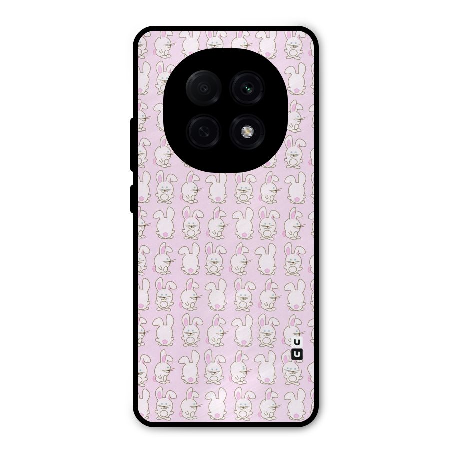 Bunny Cute Metal Back Case for Oppo F29 Pro