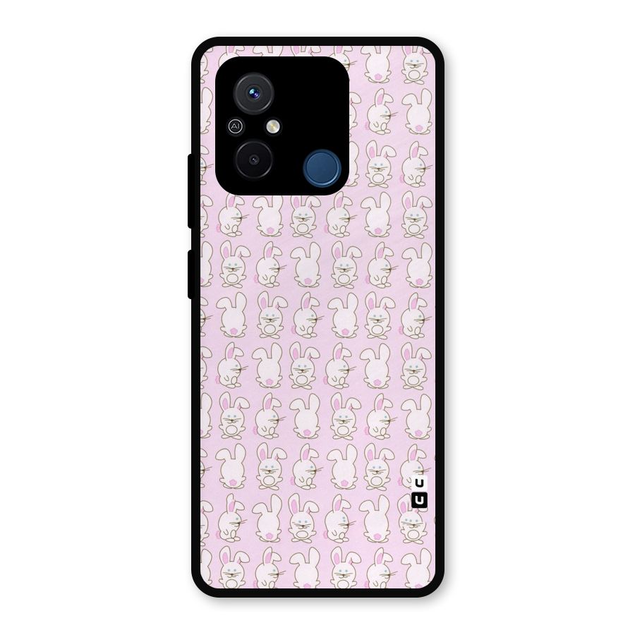 Bunny Cute Metal Back Case for Poco C55