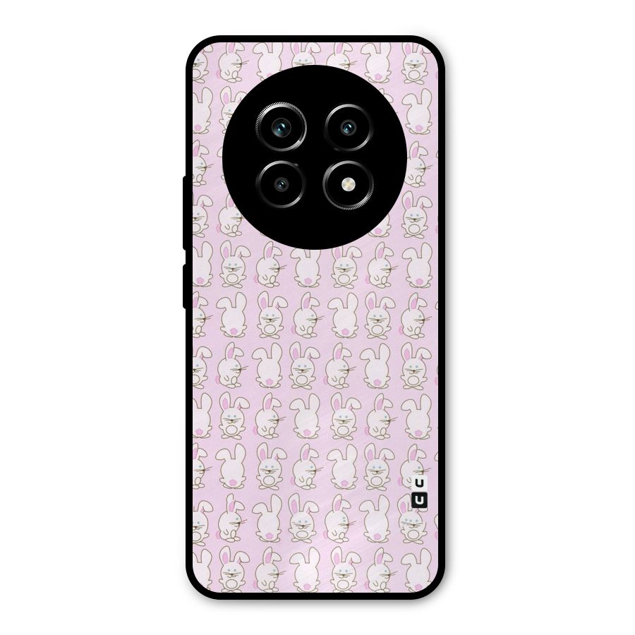 Bunny Cute Metal Back Case for Realme 14 Pro Lite