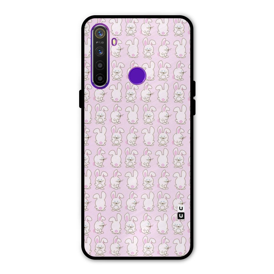 Bunny Cute Metal Back Case for Realme 5i