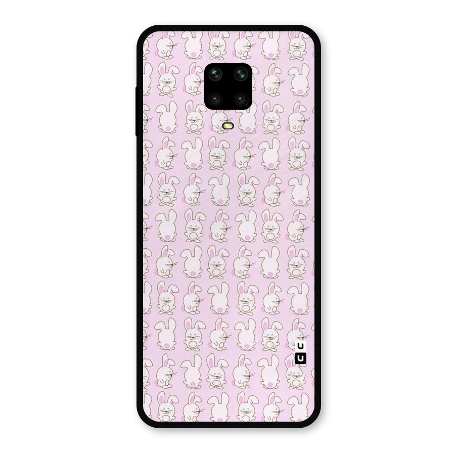 Bunny Cute Metal Back Case for Redmi Note 9 Pro