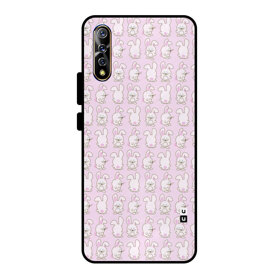 Bunny Cute Metal Back Case for Vivo S1