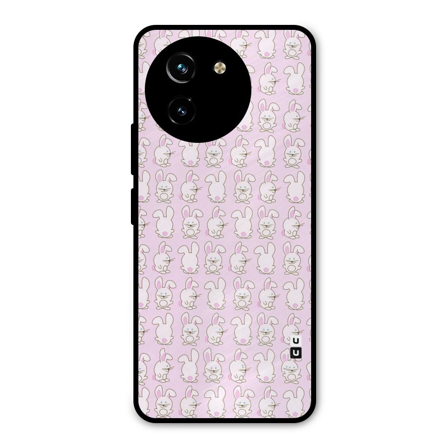 Bunny Cute Metal Back Case for Vivo T3x