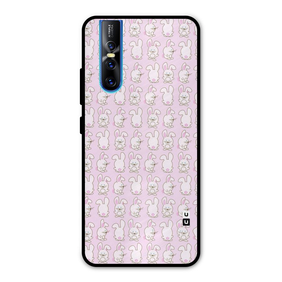 Bunny Cute Metal Back Case for Vivo V15 Pro