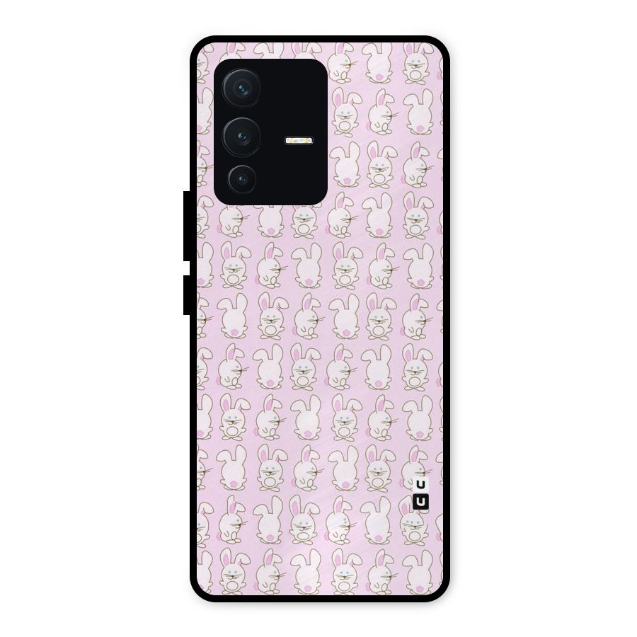 Bunny Cute Metal Back Case for Vivo V23 5G