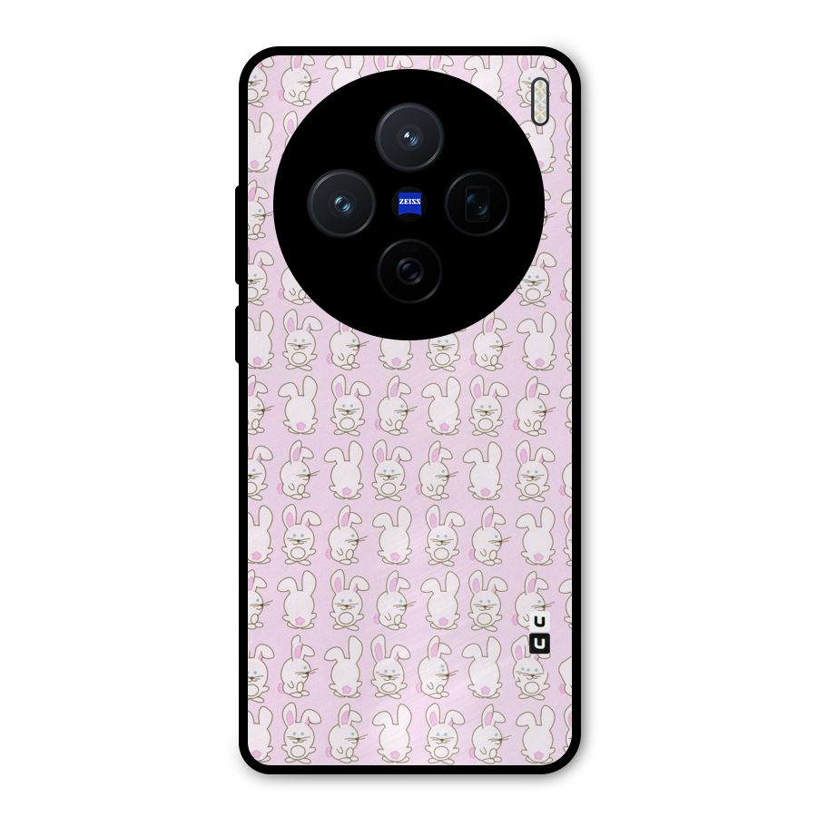 Bunny Cute Metal Back Case for Vivo X200