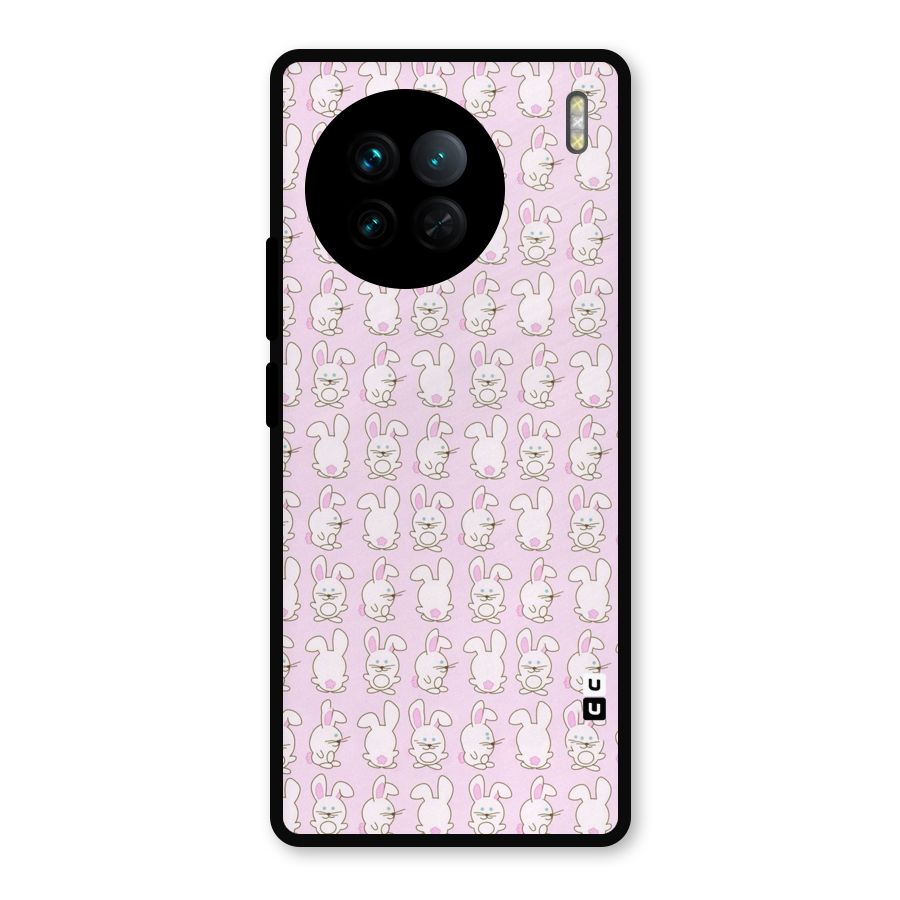 Bunny Cute Metal Back Case for Vivo X90