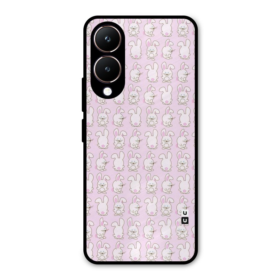 Bunny Cute Metal Back Case for Vivo Y28