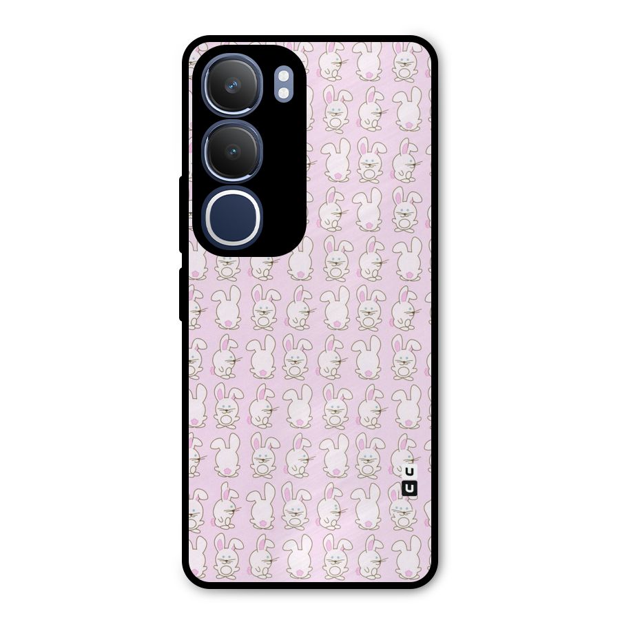 Bunny Cute Metal Back Case for Vivo Y29