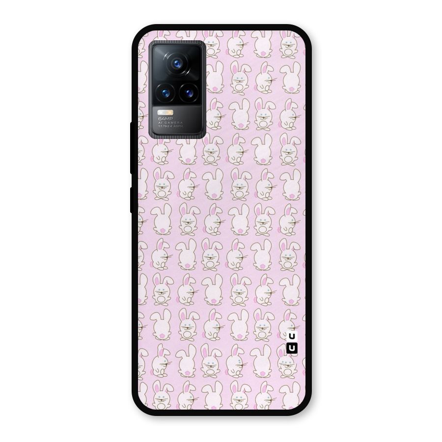 Bunny Cute Metal Back Case for Vivo Y73