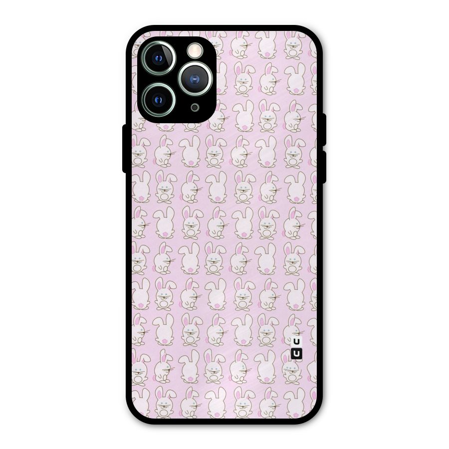Bunny Cute Metal Back Case for iPhone 11 Pro Max