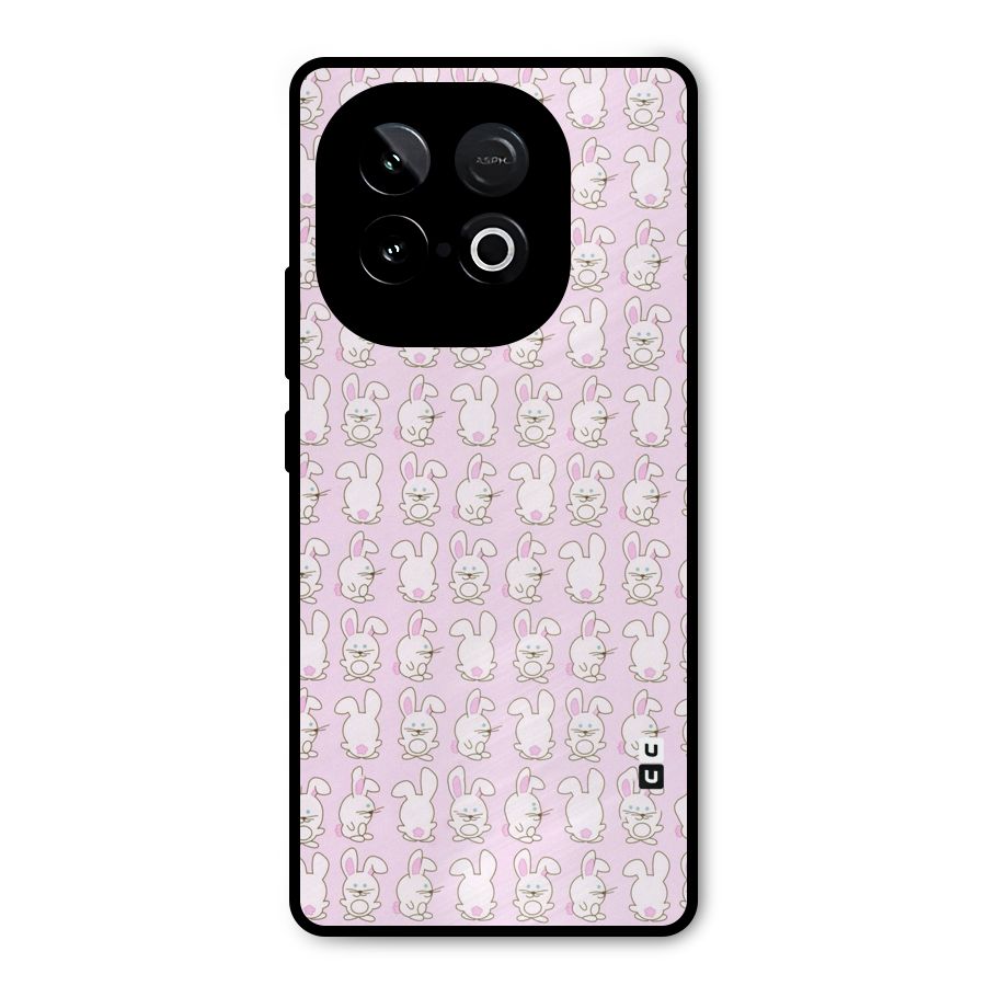 Bunny Cute Metal Back Case for iQOO Neo 10