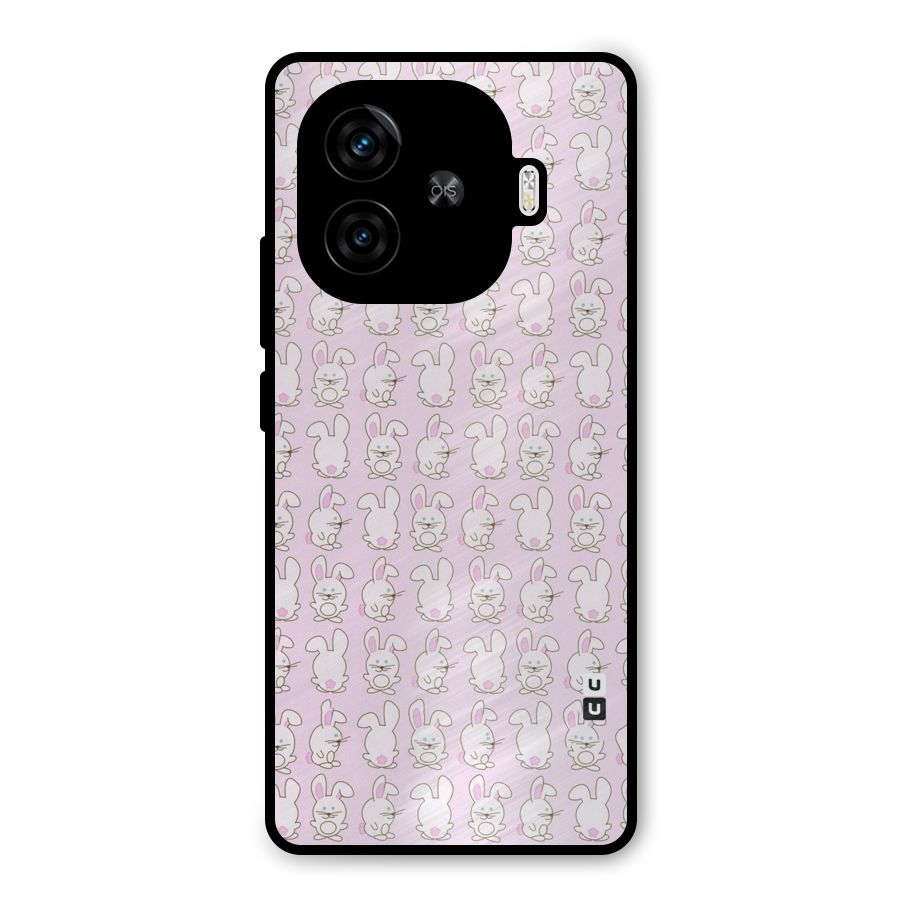 Bunny Cute Metal Back Case for iQOO Neo 10R
