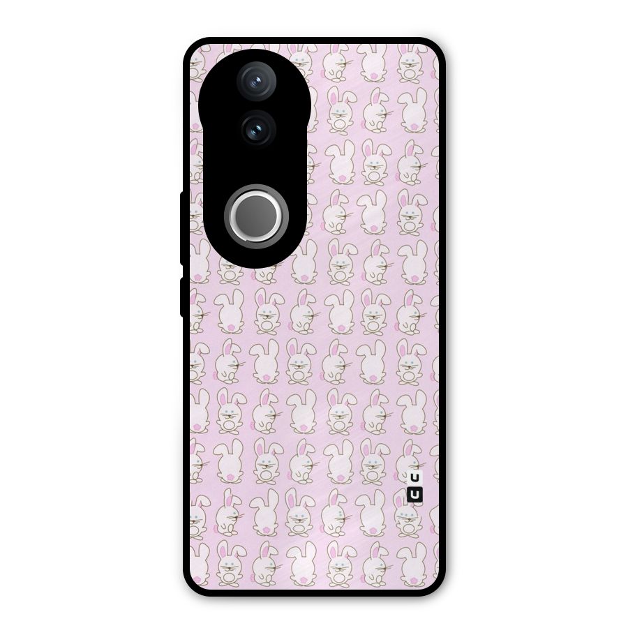 Bunny Cute Metal Back Case for iQOO Z10R
