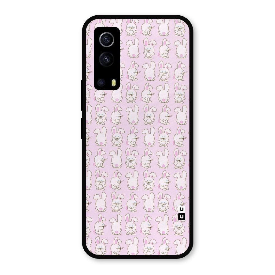 Bunny Cute Metal Back Case for iQOO Z3
