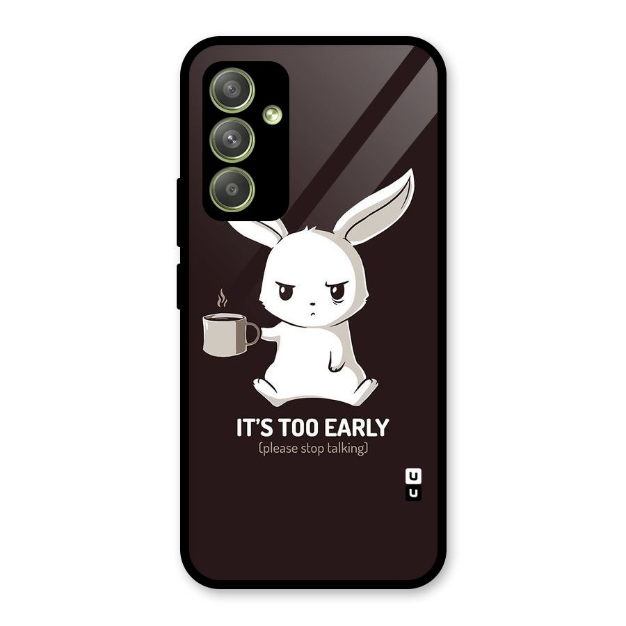 Bunny Early Glass Back Case for Galaxy A54