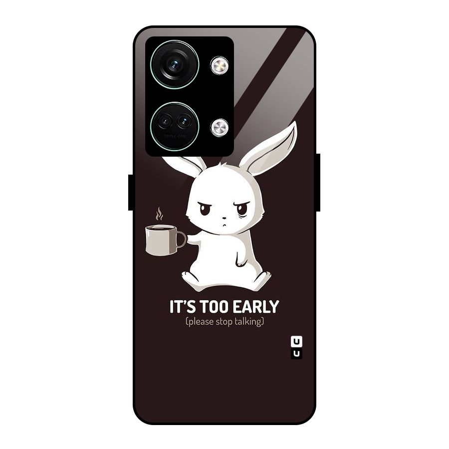 Bunny Early Glass Back Case for Oneplus Nord 3