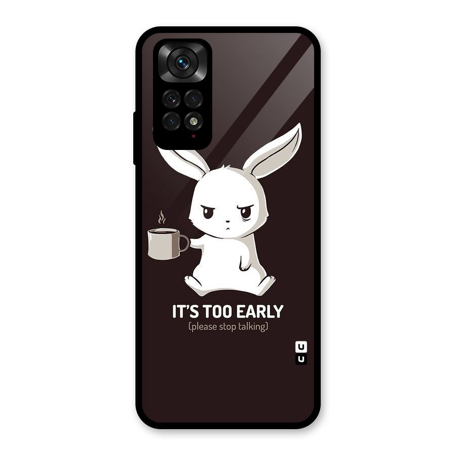 Bunny Early Glass Back Case for Redmi Note 11S