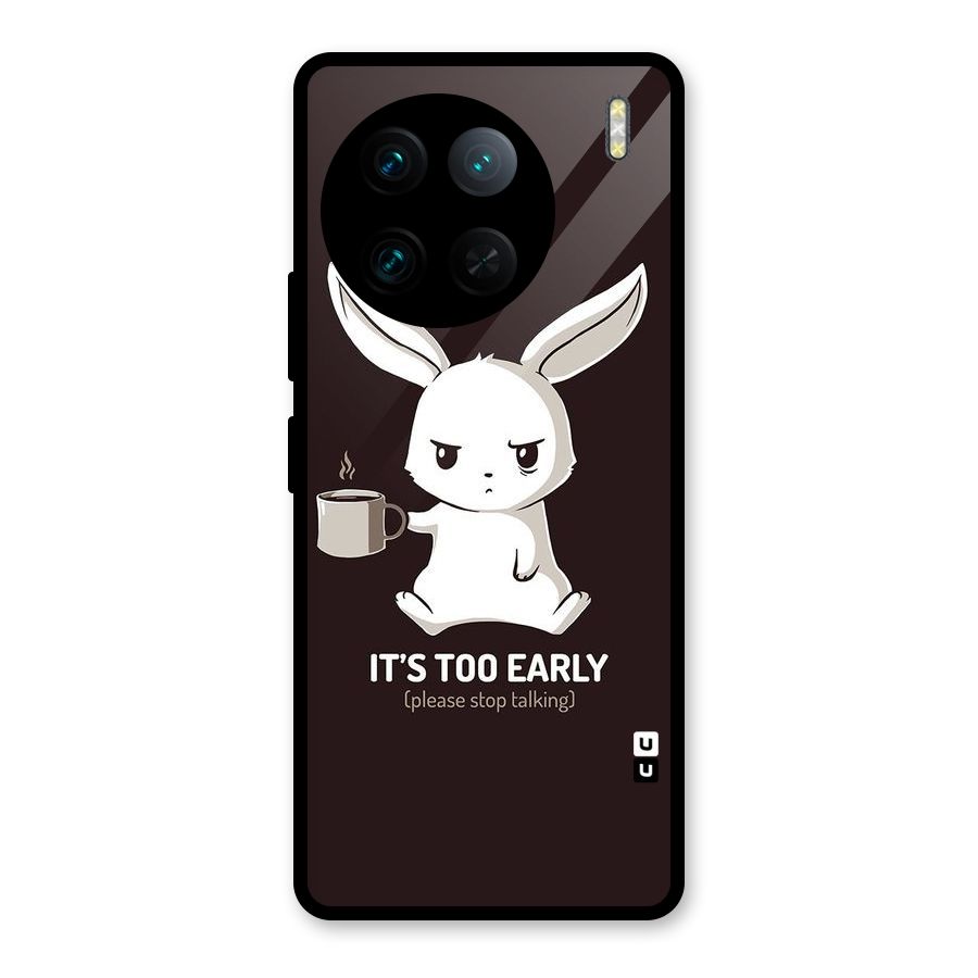 Bunny Early Glass Back Case for Vivo X90 Pro