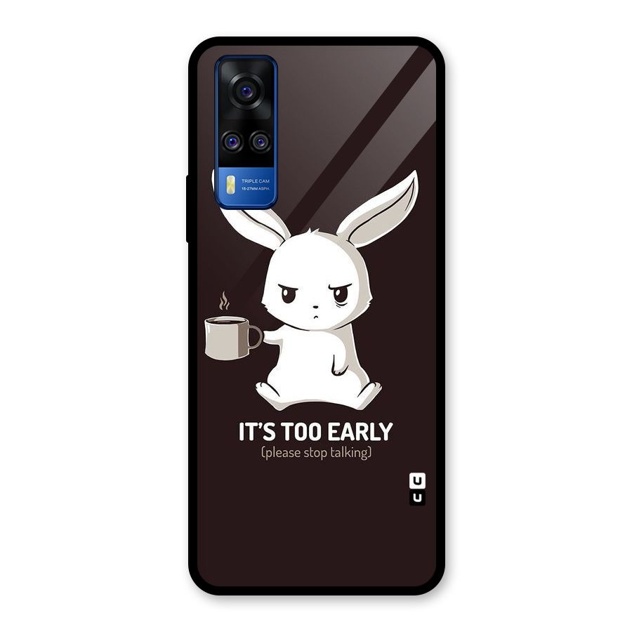 Bunny Early Glass Back Case for Vivo Y31