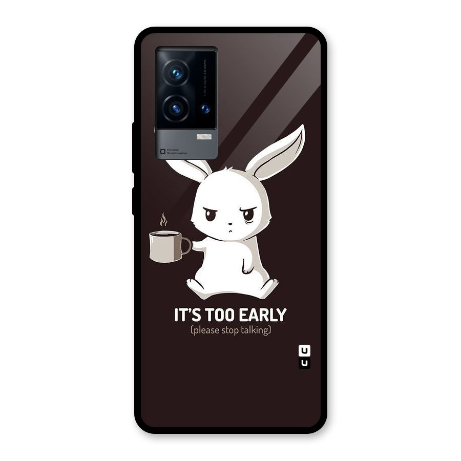 Bunny Early Glass Back Case for iQOO 9 5G