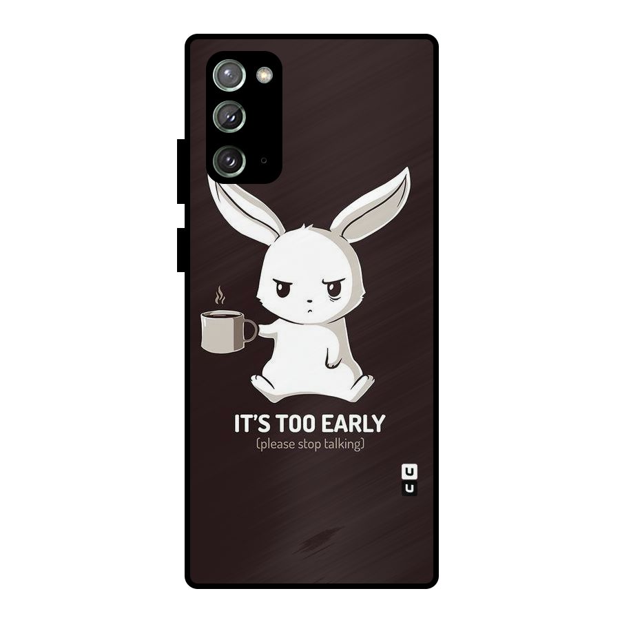 Bunny Early Metal Back Case for Galaxy Note 20