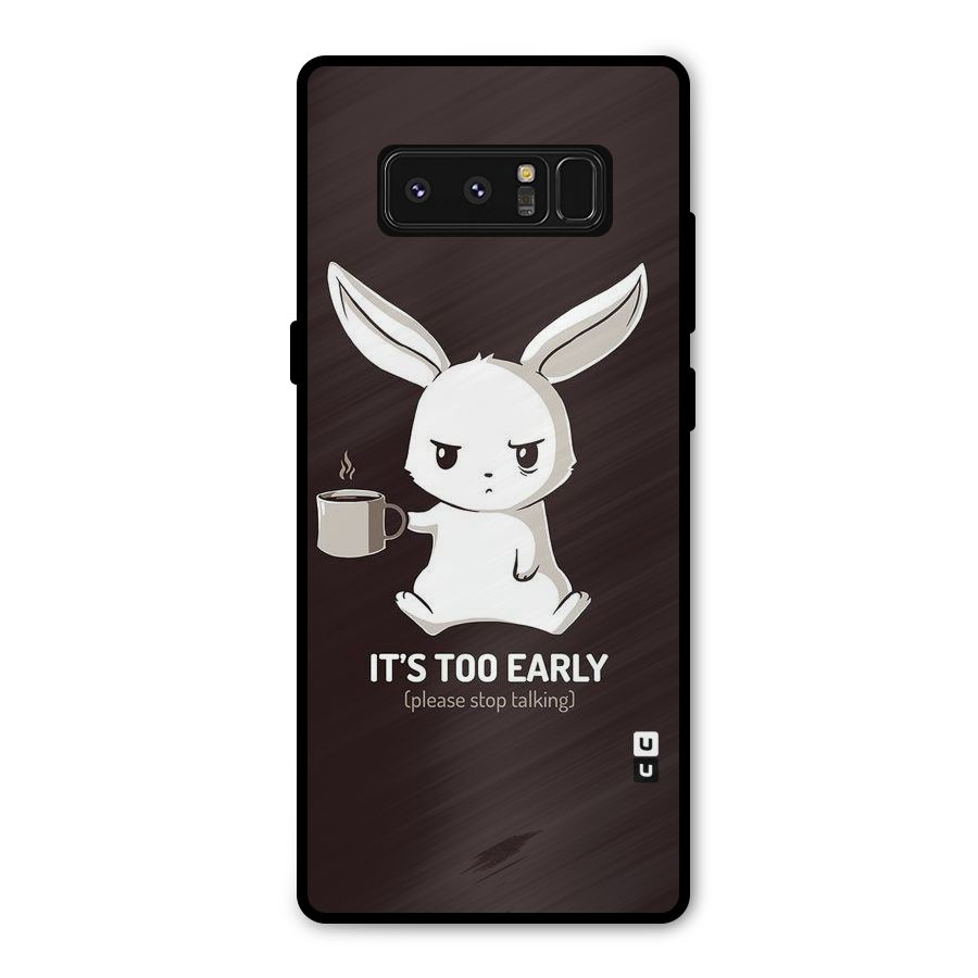 Bunny Early Metal Back Case for Galaxy Note 8