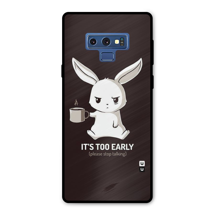 Bunny Early Metal Back Case for Galaxy Note 9