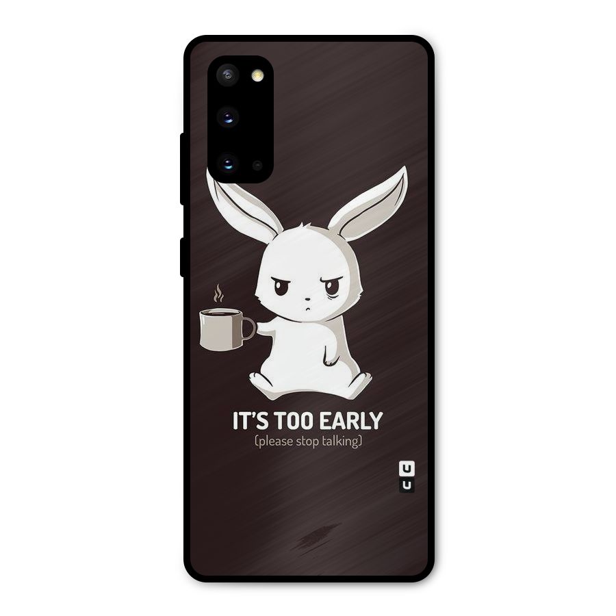 Bunny Early Metal Back Case for Galaxy S20