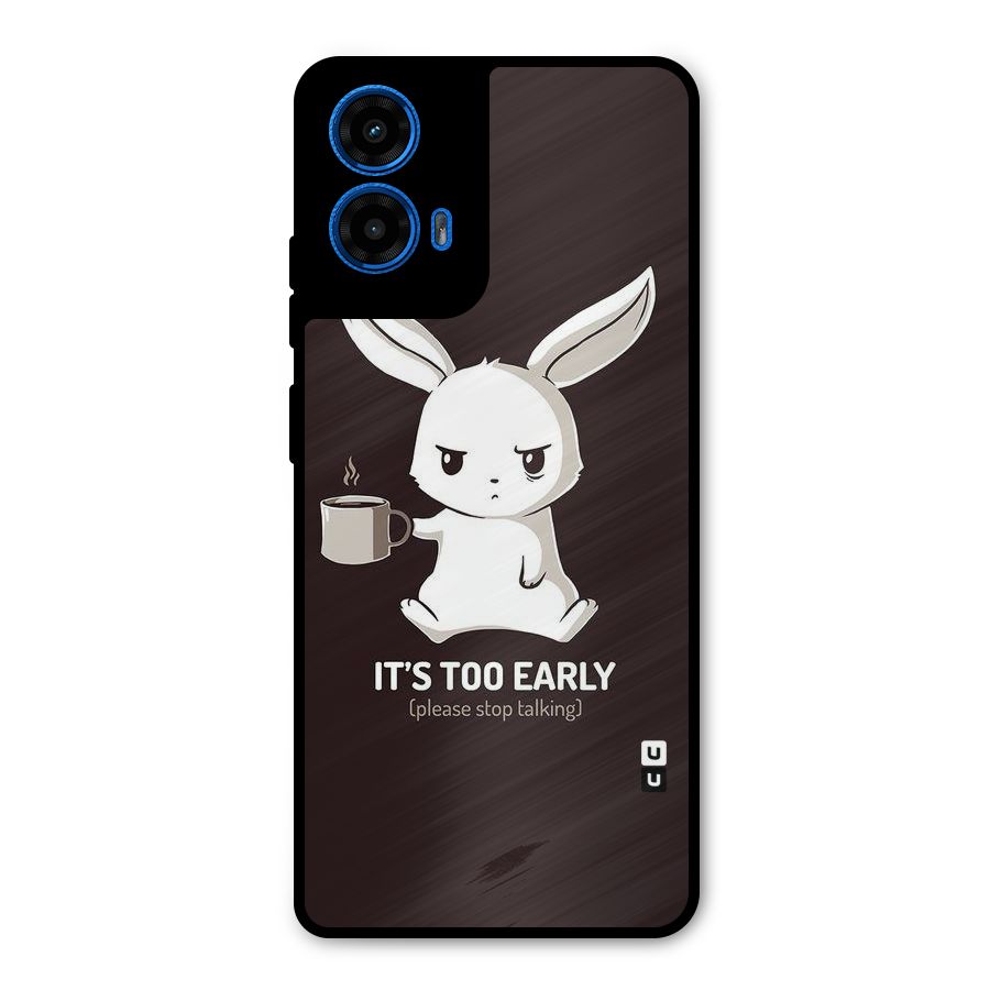 Bunny Early Metal Back Case for Moto G45