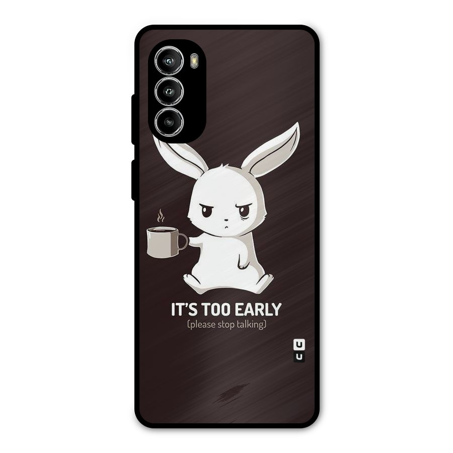 Bunny Early Metal Back Case for Moto G52