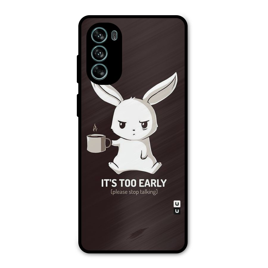 Bunny Early Metal Back Case for Moto G62