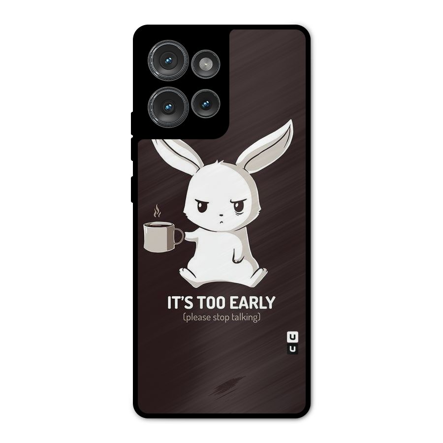 Bunny Early Metal Back Case for Motorola Edge 50