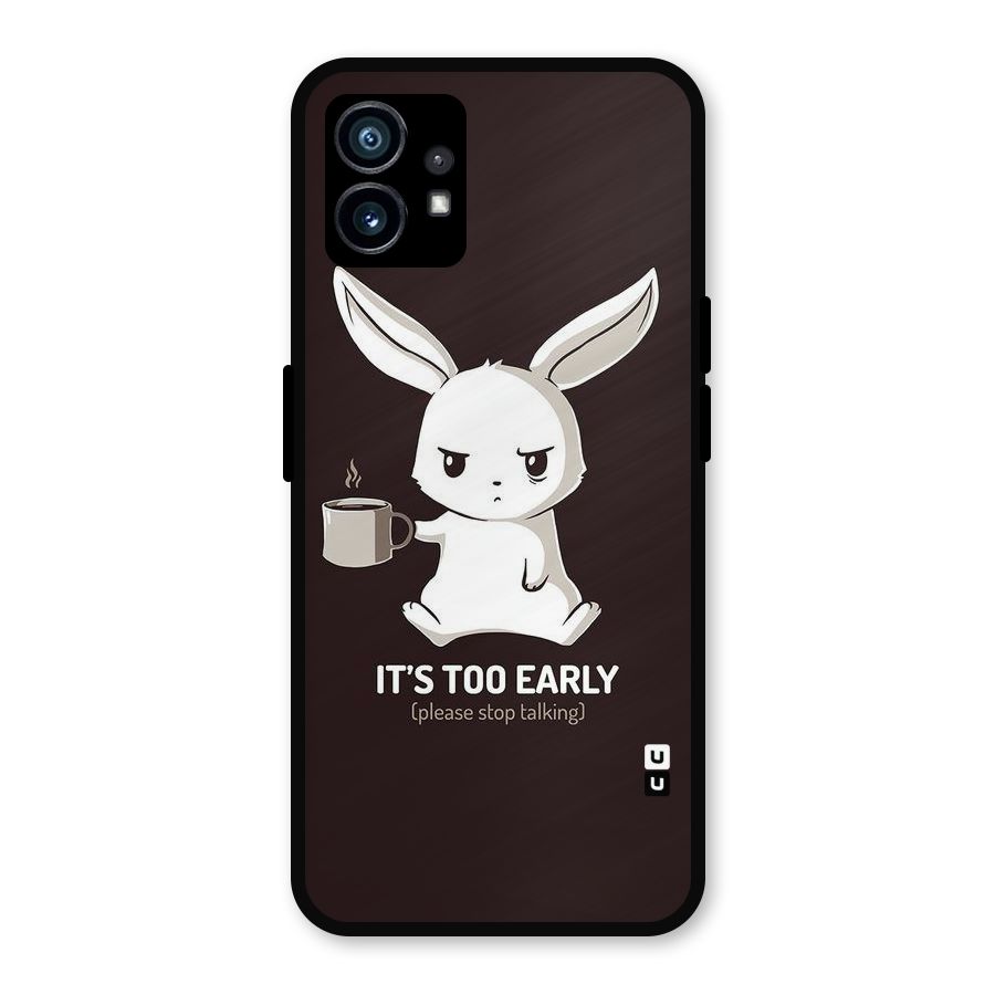 Bunny Early Metal Back Case for Nothing Phone 1
