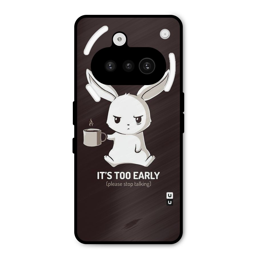 Bunny Early Metal Back Case for Nothing Phone 3a