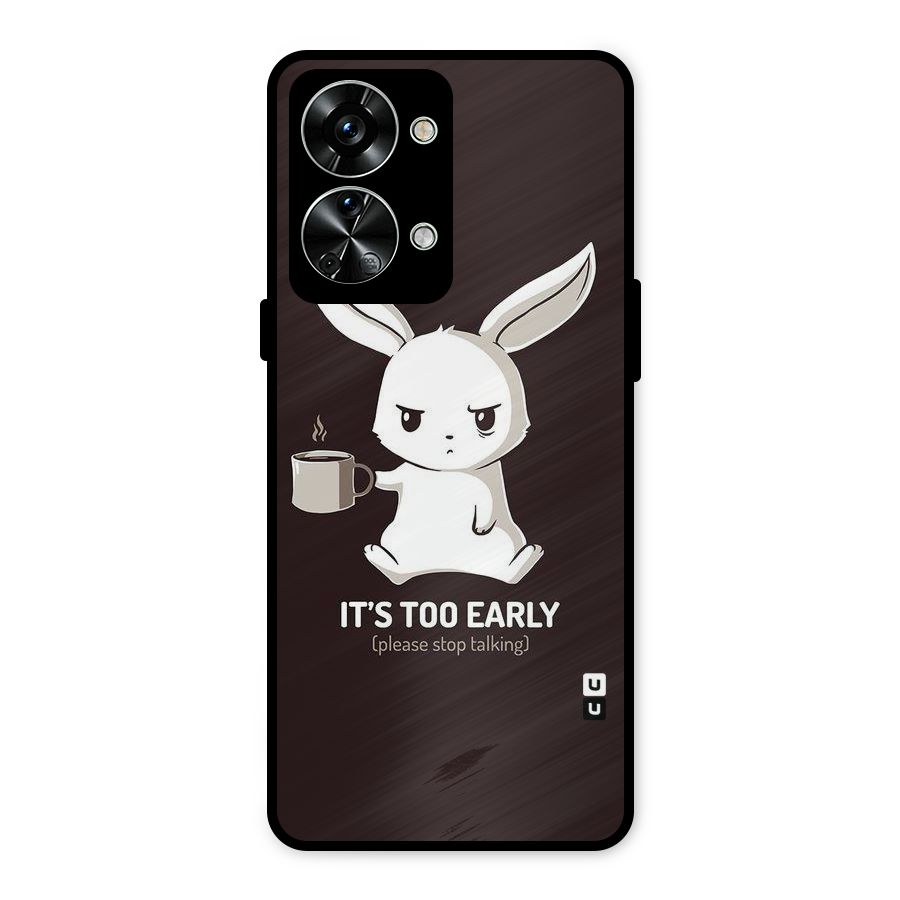 Bunny Early Metal Back Case for OnePlus Nord 2T