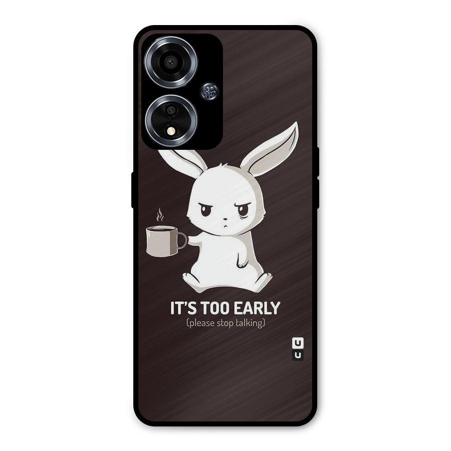 Bunny Early Metal Back Case for Oppo A59