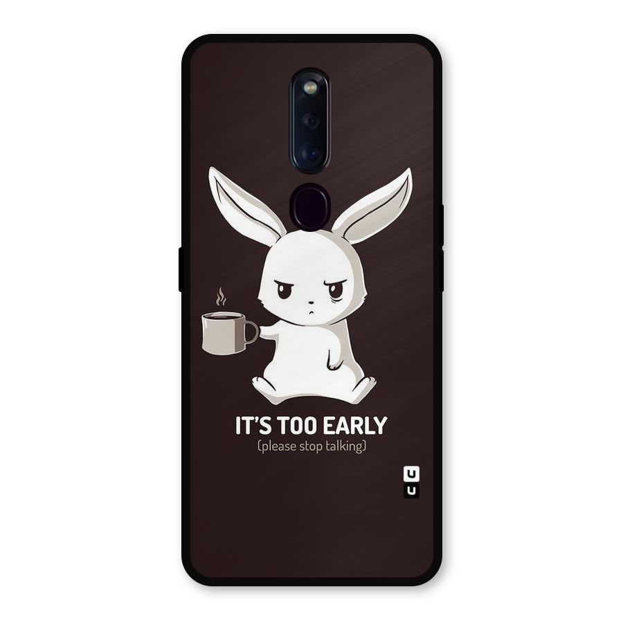 Bunny Early Metal Back Case for Oppo F11 Pro