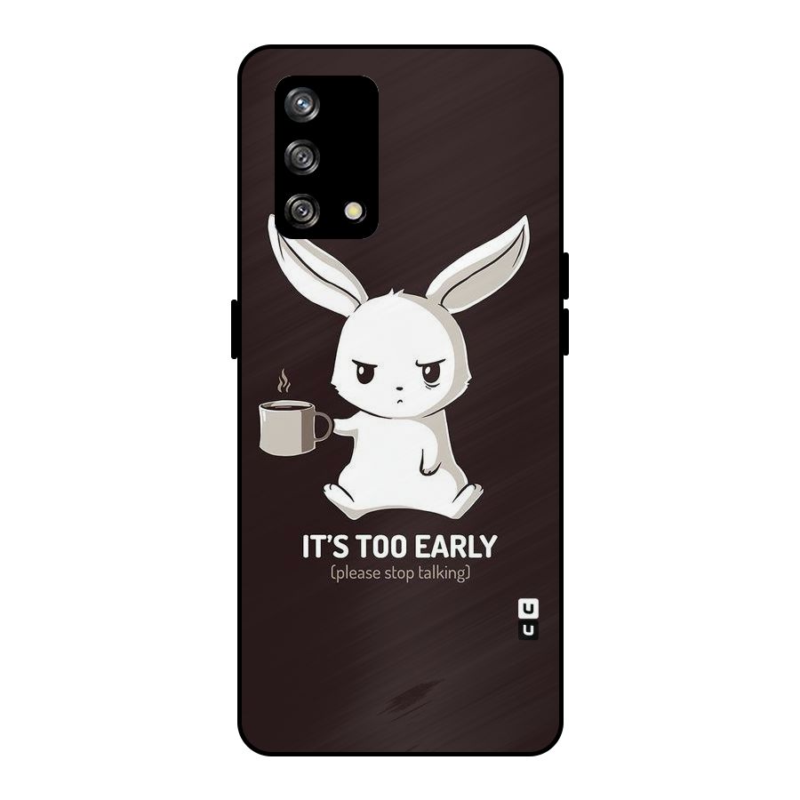 Bunny Early Metal Back Case for Oppo F19