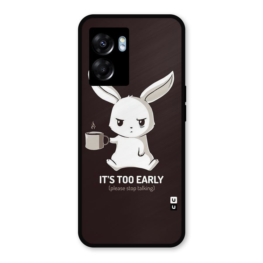 Bunny Early Metal Back Case for Oppo K10 (5G)