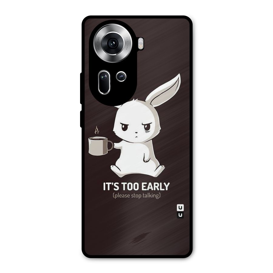 Bunny Early Metal Back Case for Oppo Reno11 5G